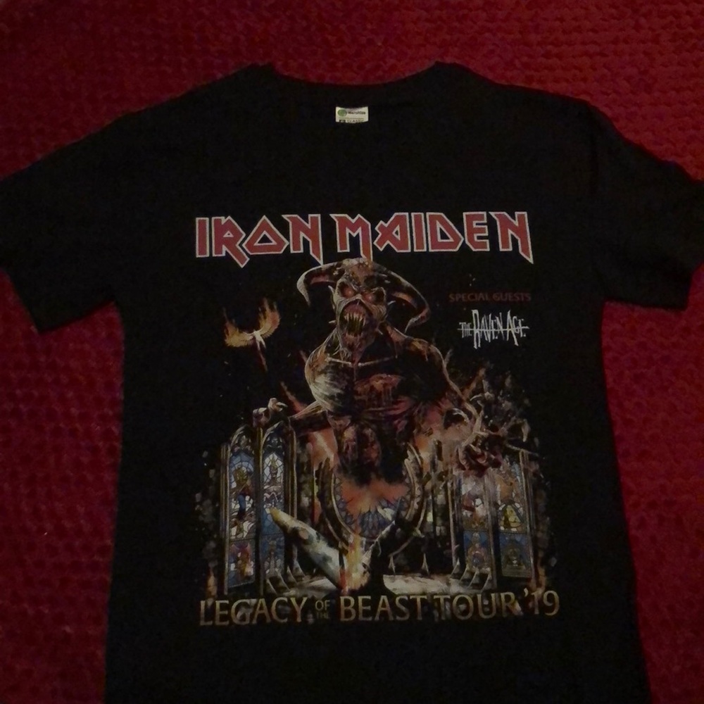 Iron Maiden Legacy of the Beast Tour 2019 tee